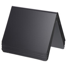 10St Compact Zwart Desktop Acryl Krijtbord Met Wisselbare