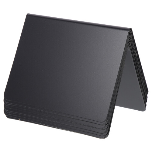 10St Compact Zwart Desktop Acryl Krijtbord Met Wisselbare
