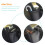 Cuir Noir Waterproof Pour Maison Et 5