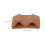 2Pcs PU Brown Pen Organizer Clip for Notebook Planner Pen Holder 2