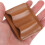 2Pcs PU Brown Pen Organizer Clip for Notebook Planner Pen Holder 7