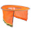 Orange Hard Hat Mesh Sunshade Neck Shield for Outdoor Work 4