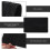 Black Silicone Mat Non-Stick Baking Pad Heat-Resistant Reusable 5
