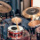 Silicone Drum Practice Pad 1pack For Drummers 5.50x5.50x0.39in 6