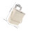 White PP Hanging Sliding Lid Compost Bin for Kitchen Car Home Use 2