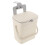 White PP Hanging Sliding Lid Compost Bin for Kitchen Car Home Use 7