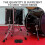 2St Zwarte Rubber Voetbeschermers Drumstand Compatibel Elektronisch 4