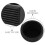 2St Zwarte Rubber Voetbeschermers Drumstand Compatibel Elektronisch 6