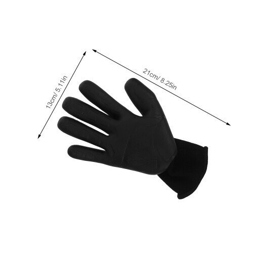 Mechanic Gloves Tpe Black 2pack 1