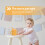 Gobelet Bébé Orange En Silicone 3