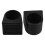 2St Zwarte Rubber Voetbeschermers Drumstand Compatibel Elektronisch 10