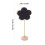 20Pcs Compact Wood Mini Chalkboard Signs Khaki for Home Table Display 2
