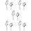 10Pcs Multi-Function Tiny Stainless Steel Spoons for Desserts and Tea 7
