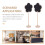 20Pcs Compact Wood Mini Chalkboard Signs Khaki for Home Table Display 4