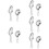 10Pcs Multi-Function Tiny Stainless Steel Spoons for Desserts and Tea 9