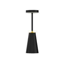 Bordslampa SäNglampa TråDlöS Uppladdningsbar Ambient Light Touch Bar Light Ambient Bordslampor, Svart