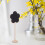 20Pcs Compact Wood Mini Chalkboard Signs Khaki for Home Table Display 10