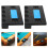 Billiard Pool Accessory Pool Stick Holder Black 2pcs 8