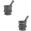 2Sets Plastic Garlic Crusher and Spices Grinding Bowl for Restaurant 5