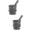 2Sets Plastic Garlic Crusher and Spices Grinding Bowl for Restaurant 6