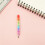 12Pcs Multi Stackable Plastic Cute Pencils for Kids Creative Writing 3