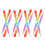 12Pcs Multi Stackable Plastic Cute Pencils for Kids Creative Writing 11