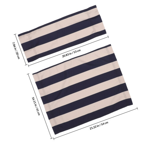 Mlins Replacement Seat Canvas Lightweight Office 54.00x41.00x0.20cm 1