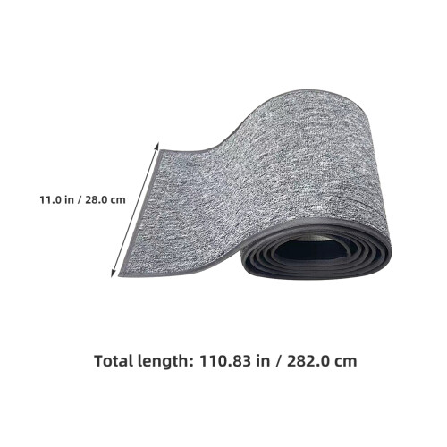 Grey Felt Cat Scratcher Mat for Floor Home Exercise Wheel Pad 1