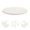 5Pcs White Plastic Dumpling Mold Kit for Fresh Pasta and Pelmeni 8