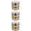 3Sets Bamboo Dumpling Steamer Basket with Stainless Steel Rack Set 7