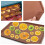 4 Pcs Dryer Silicone Pad 30.00x26.00x1.00cm Coffee 5