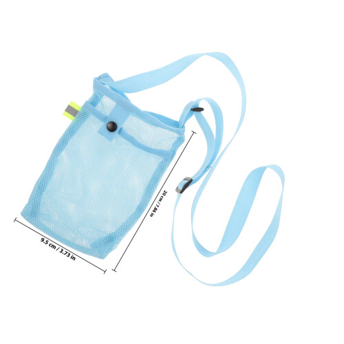 Sky-Blue Multifunctional Water Bottle Protector Sleeve with Strap 1