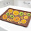 4 Pcs Dryer Silicone Pad 30.00x26.00x1.00cm Coffee 9