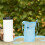 Sky-Blue Multifunctional Water Bottle Protector Sleeve with Strap 7