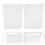 2Pcs Clear Hanging Plant Pots Wall Mounted Planter for Indoor Orchids 6