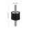 4Pcs Black Rubber Vibration Isolator Mounts Durable Shock Absorbers 2
