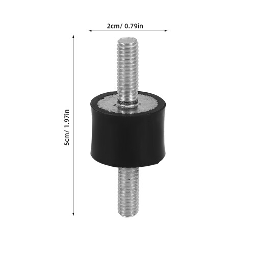 4Pcs Black Rubber Vibration Isolator Mounts Durable Shock Absorbers 1