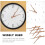 5Set Parti Orologio Legno Coffee Kit DIY Lancette Resistenti 5