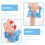 2Pz Custodia Lollipop Robot ABS Per Regalo Bambini 4