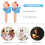 2Pz Custodia Lollipop Robot ABS Per Regalo Bambini 6