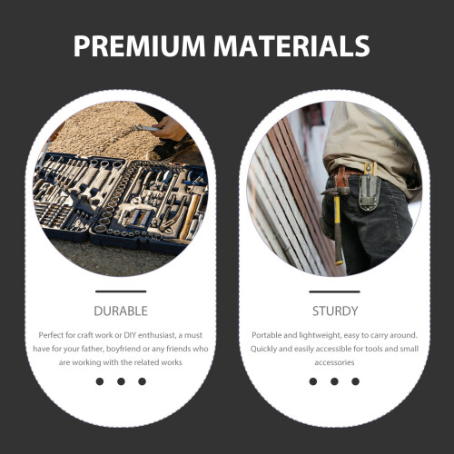 Toolkit Bag For Men Heavy Duty Organizer Mechanic Tools  Wide Open Man 2