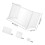 Clear Table Dividers Plastic Transparent 3pcs 2