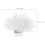 White Plastic Decorative Artificial Aquatic Plants for Fish Tank 2