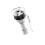 4Pcs Silver Rubber Copper Tire Valve Stems for Car Durable Leak-Proof 2