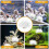 White Plastic Decorative Artificial Aquatic Plants for Fish Tank 3