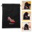 Anti-Scratch Ballet Shoe Storage Bag with Drawstring 10