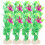 20Pcs Artificial Green Aquarium Plants Plastic Fish Tank Decorations 9