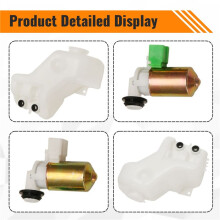 Windshield Wiper Washer Bottle 2 Hole Pump Tank Jar Kit voor Patrol GQ Maverick 1988-1997
