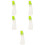 5Pcs White Silicone Cooking Brushes with Leak-Proof Oil Bottles 6