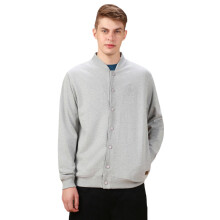 Dennis Lingo Sweatshirt Heren Poly-Katoen Regular Fit Grijs Melange Met Lange Mouwen